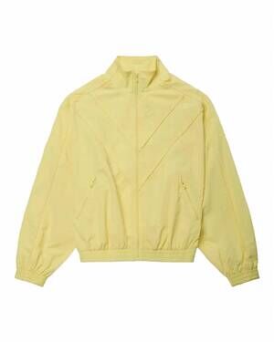 NEW WILLY CHAVARRIA women's bad boy track jacket in butter